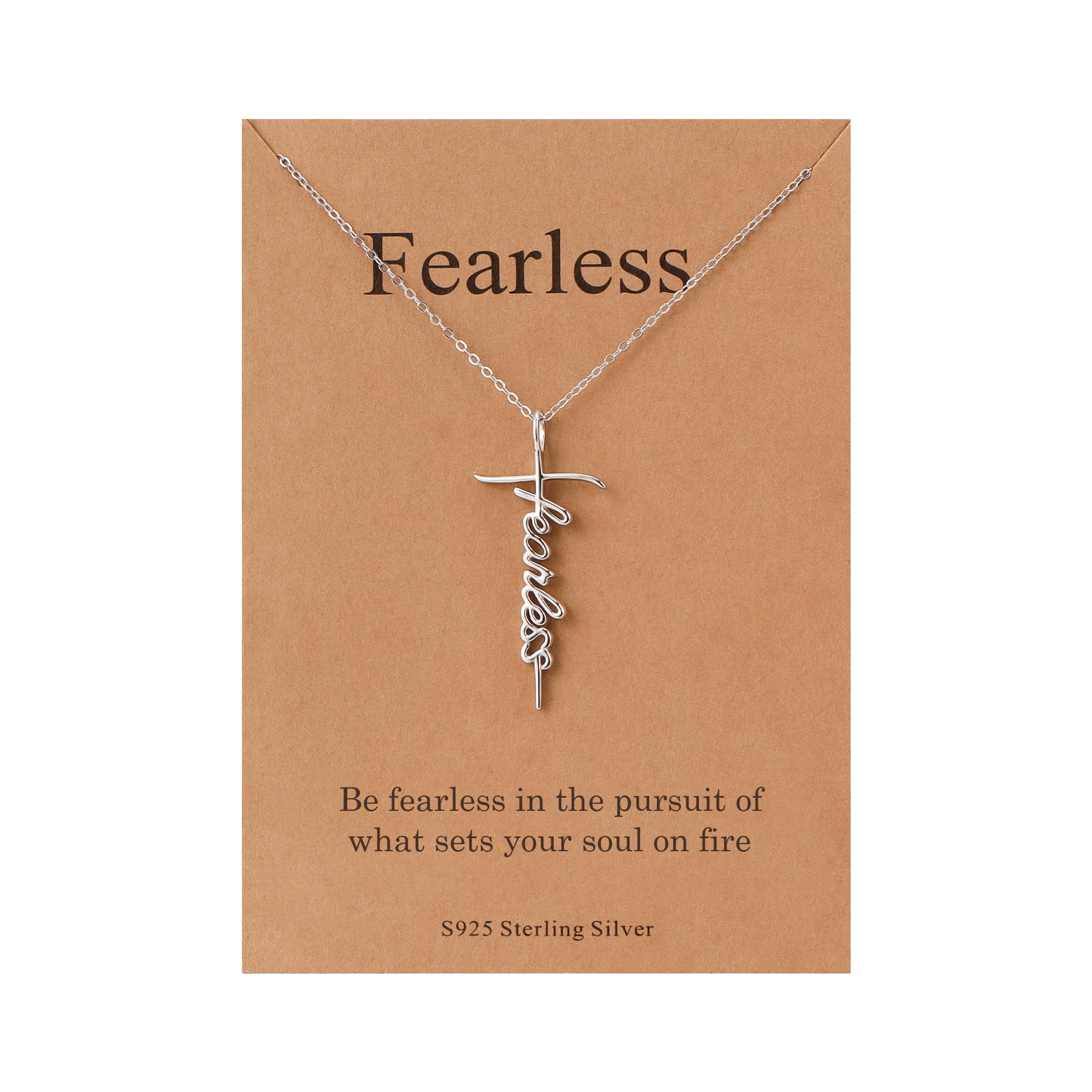 Lcherry Faith Cross Pendant Necklace for Women Religious Christian Jewelry Mother's Day Gifts for Women