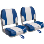 Leader Accessories A Pair of New Low Back Folding Boat Seats(2 seats)