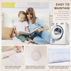 بالش گوه‌ای شویون برای تختخواب، بالش مثلثی برای تاج تخت، بالش تاج تخت برای مطالعه، مناسب تخت‌های روز و تخت‌های دوطبقه با روکش مخملی قابل جدا شدن