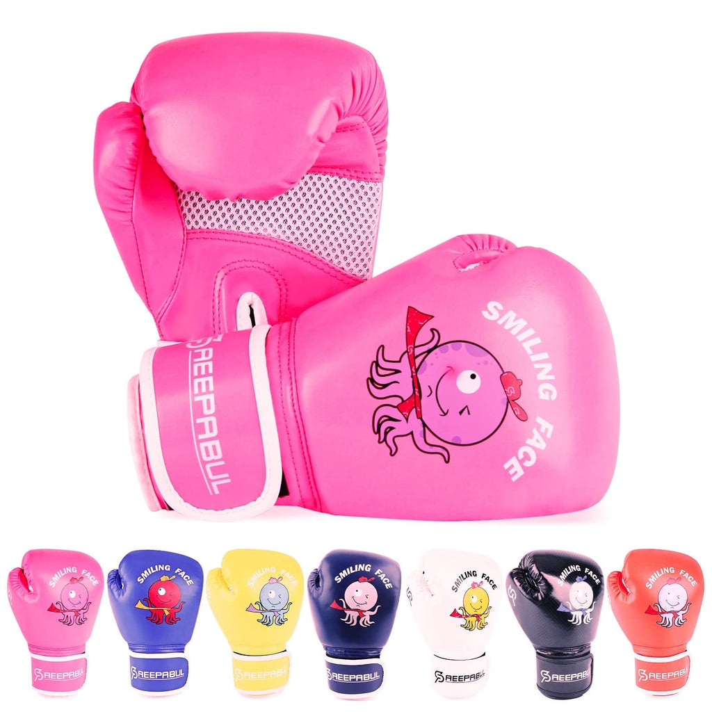 Upgrade Kids Boxing Gloves for 3-8 Year Boys and Girls, Toddler Boxing Gloves for Kids Training, Boxing Gloves Kid Sparring for Punching Bag, Kickboxing, Muay Thai, MMA