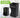 Alpine Commercial Indoor Recycle Bin - 29 Gallon Modern Looking Black Recycle Bin, Office Recycling Bins, Metal Trash and Recycling Container with Stickers & 3 Optional Lids (lid Sold Separately)