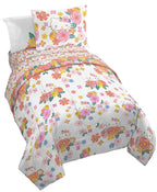 Jay Franco Minecraft Creeper Twin Comforter Set - 5 Piece Bedding Includes Sheet Set & Pillow Covers - Super Soft Gren & Gray Bedding