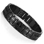 Urban Jewelry Men's Link Bangle Titanium Bracelet, Unique Design Bracelets, Matches any Attire Perfect for a Gift