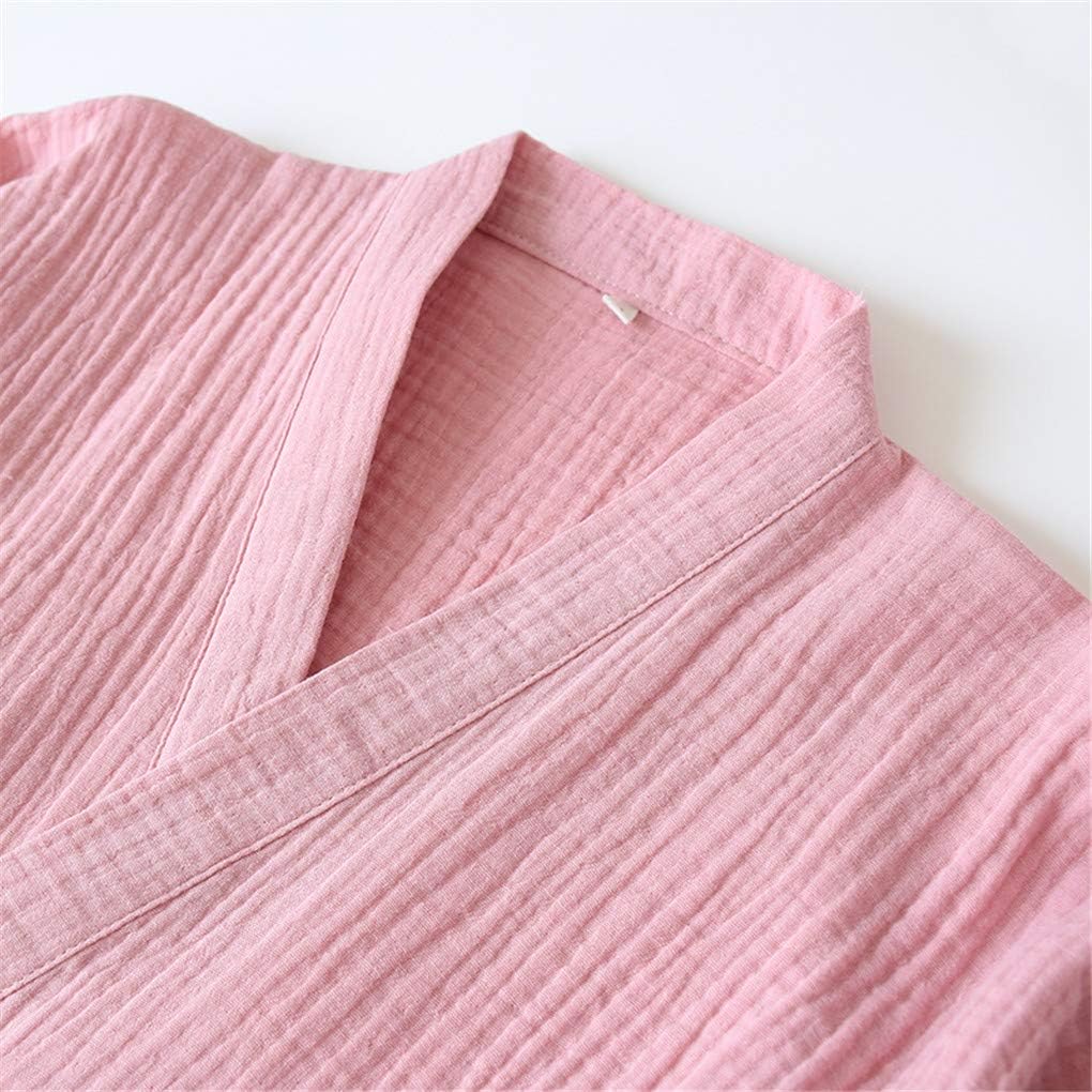 Shanghai Story Japanese Style Two-Piece Suit Cotton Bathrobe Pajamas Kimono Bathrobes Sleepwear for Women