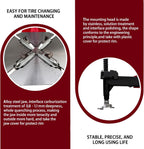 KATOOL 2.0HP Bead Blaster 24" Clamping Tire Changer Machine with 4 Aluminum Pedal KT810 Wheel Changer Tire Changer Machine Garage Equipment Auto Repair