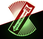 Fire Extinguisher Signs,Safety Sign Sticker glow in the dark 12 Pack 4" X 12" Durable Self Adhesive, Waterproof and UV Protected,for Home, Office or Boat