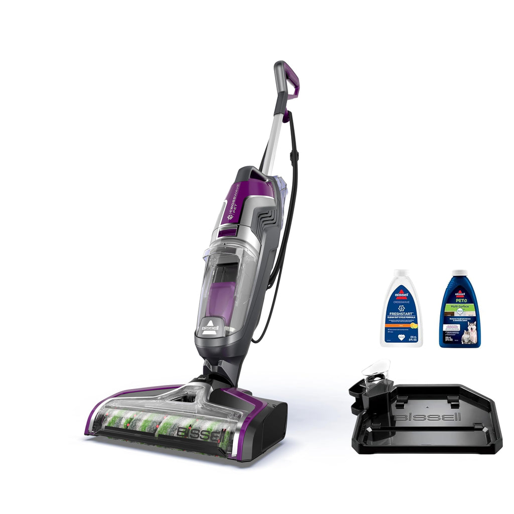 BISSELL Crosswave Turbo Vacuum Mop All in One Wet and Dry Vac Combo Hard Floor & Area Rug Cleaner, 3888A