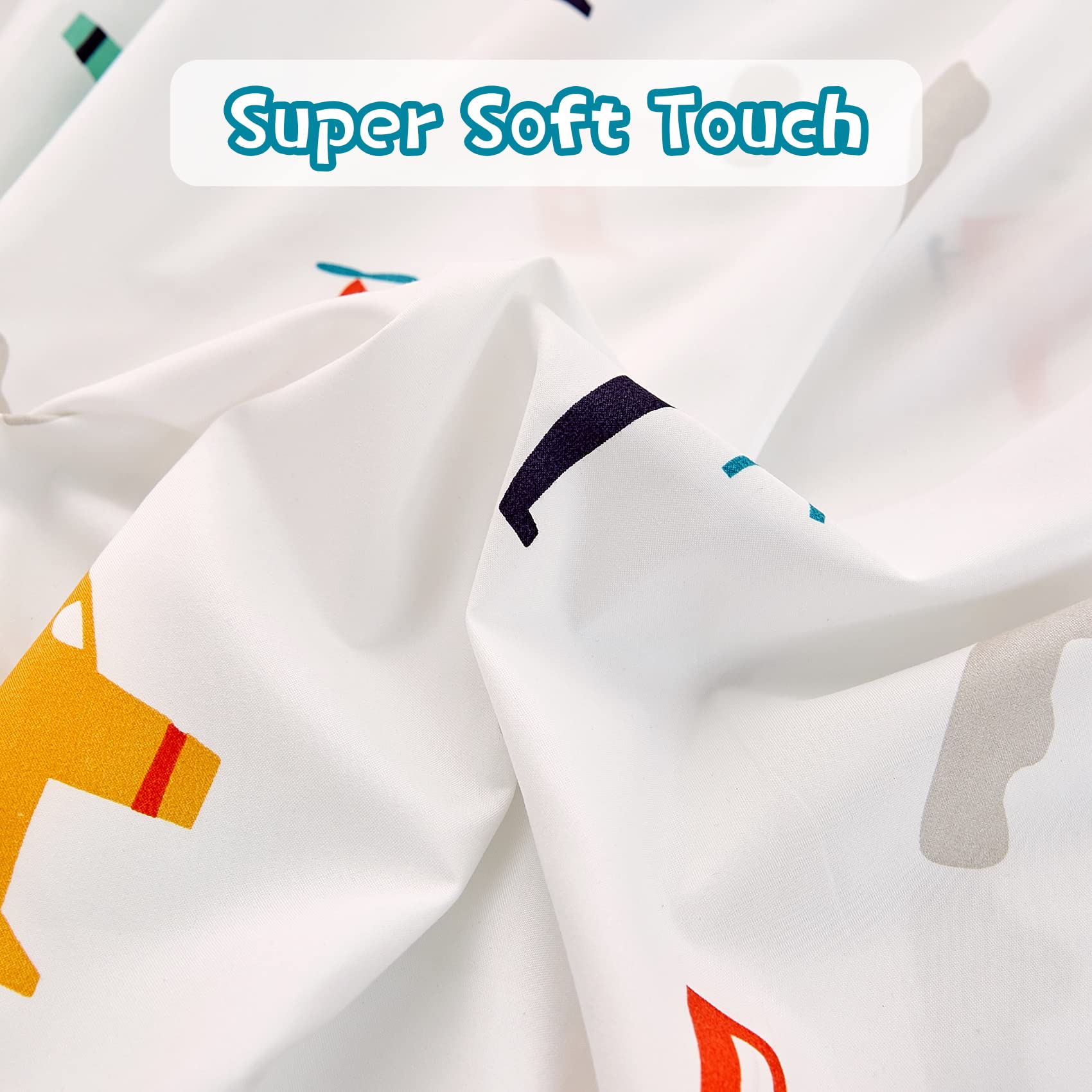 ست ملحفه کودکان یونیکورن صورتی JSD، سایز تویین، ۳ تکه، ملحفه‌های رختخواب میکروفایبر چاپ شده با طرح رنگین کمان برای دختران، جیب عمیق