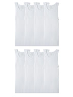 Fruit of the Loom Men's Sleeveless Tag Free Moisture Wicking Tank A-Shirt