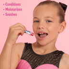 Lip Smacker Hello Kitty Lip Balm, Peach Gummy Flavored Moisturizing, Smoothing Soft Shine, Hydrating & Protecting Fun Tasty Flavors, Cruelty-Free - Peach Gummy