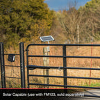 Mighty Mule Gate Opener, Solar Ready, Automatic Gate Opener for Dual Swing Gates up to 300lb or 12ft, with Precision Installation Ruler, Upgraded Kit, MM272-A