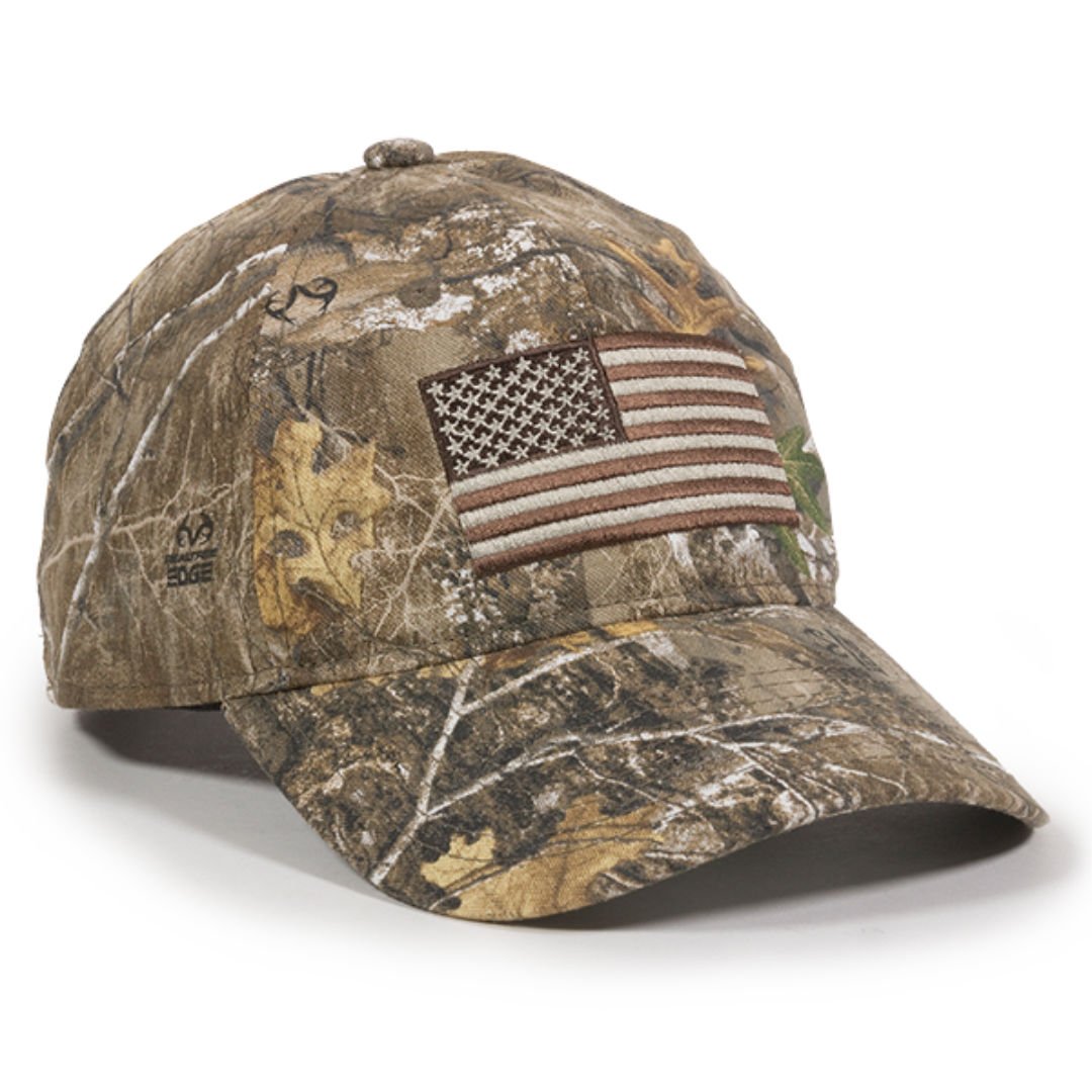 Outdoor Cap Herre Standard Camouflage Americana Kasket, Voksen