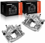 A-Premium Rear Disc Brake Caliper Assembly with Bracket Compatible with Dodge and Jeep Models - Wrangler 2007-2017, Wrangler JK 2018, Liberty 2008-2012, Nitro 2007-2011