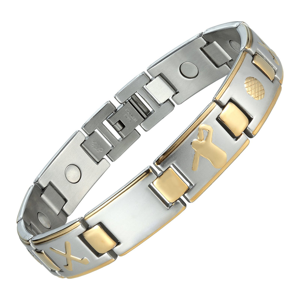 Urban Jewelry Men's Link Bangle Titanium Bracelet, Unique Design Bracelets, Matches any Attire Perfect for a Gift