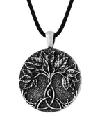 HAQUIL Viking Celtic Wiccan Tree of Life Pendant Necklace, Tree of Life Jewelry Gifts for Men and Women
