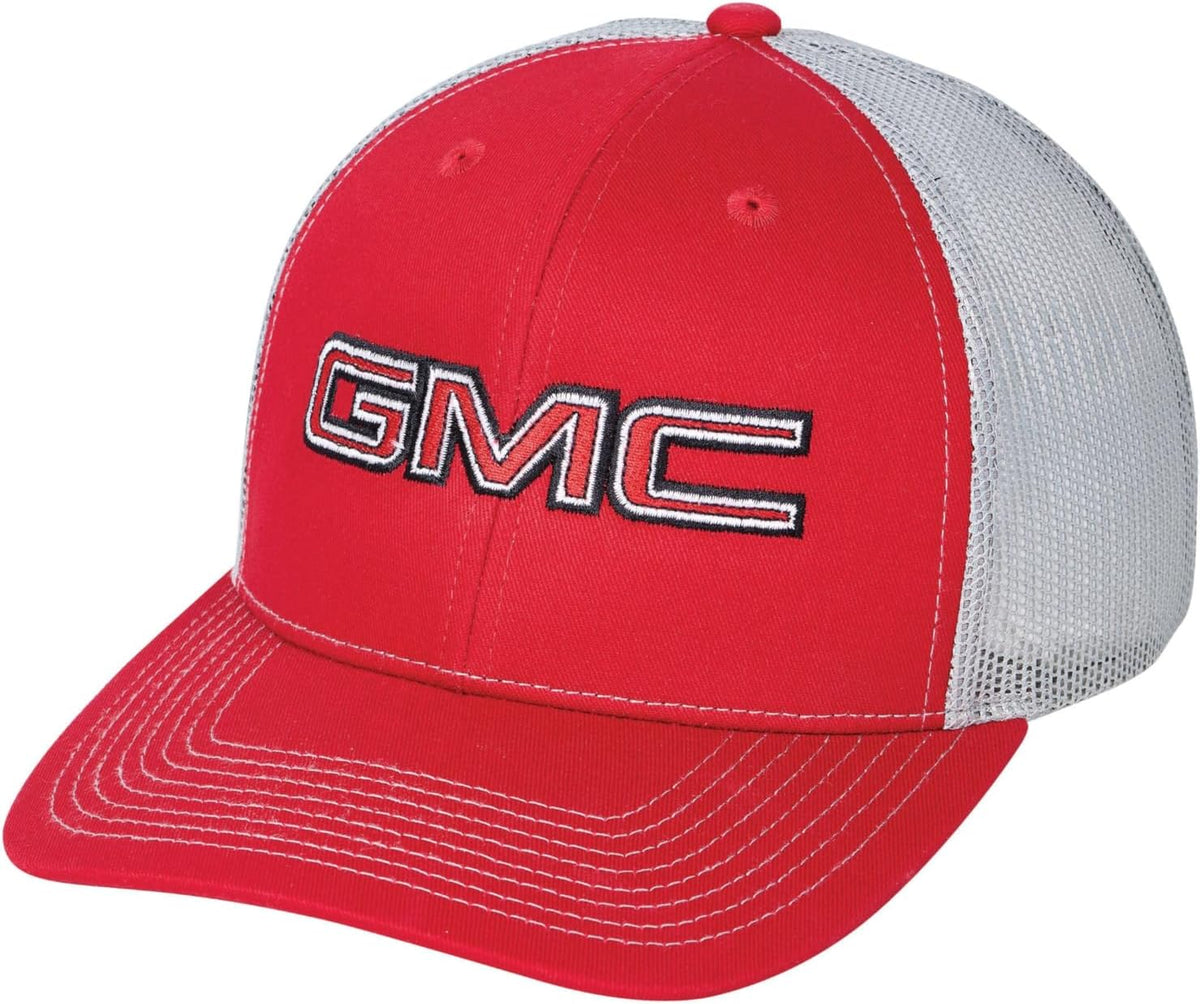 GMC Trucker Snapback Hat - Adjustable Mesh Back Cap - Officially Licensed by GM