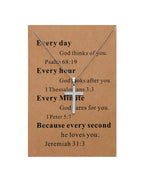 Lcherry Faith Cross Pendant Necklace for Women Religious Christian Jewelry Mother's Day Gifts for Women