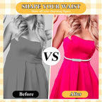 Women Skinny Metal Waist Belt Elastic Metal Chain Waist Belt Fashion Rhinestone Dress Belts for Dress, Sliver