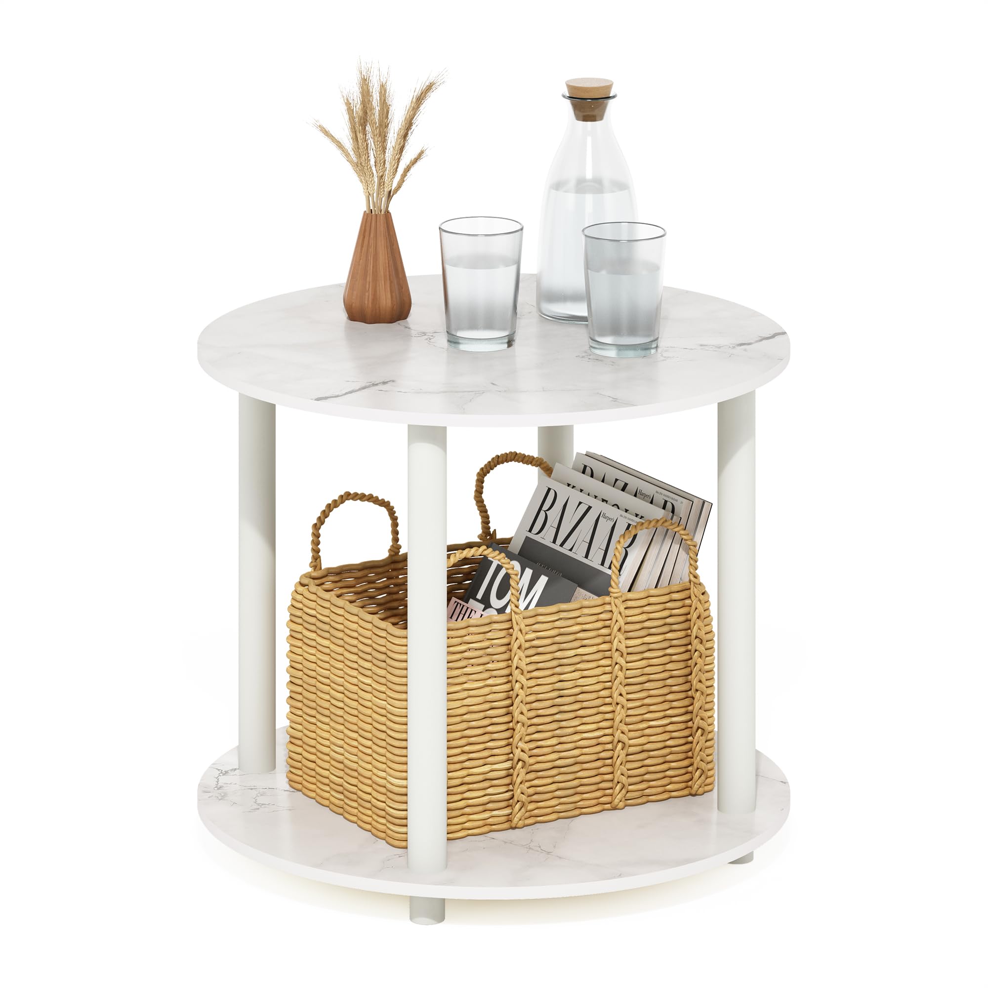 Furinno Simple Design Coffee Table, Dark Brown