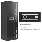 KAER 8-12 Gun Safe Multi-function Gun Safe, Gun Safe for Rifles and Pistols, Gun Cabinet, Large Gun Safe for Home Rifles and Shotguns, Electronic Gun Cabinet with Removable Shelf and Gun Rack (1450)