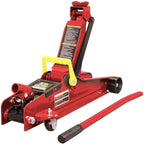 BIG RED AT84007R Torin Hydraulic Low Profile Service/Floor Jack with Dual Piston Quick Lift Pump, 4 Ton (8,000 lb) Capacity, Red