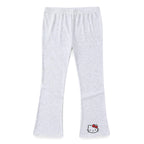 Hello Kitty Sanrio Girls 4 Pack Mix and Match 2 Short Sleeve T-Shirts, Short, and Flared Pants Set for Big Kids