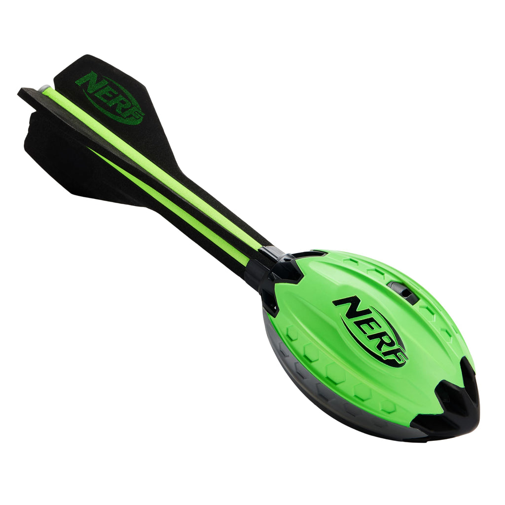Nerf Vortex Aero Howler Foam Ball – Classic Long-Distance Football - Flight-Optimizing Tail - Hand Grip – Indoor and Outdoor Fun (Blue)