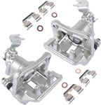 19-B3358 19-B3359 Disc Brake Caliper Assembly with Bracket Replacement for Select Honda and Acura Models - Accord 2008-2012, TSX 2009-2014 - Rear Driver and Passenger Side