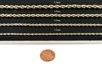 Gult guld diamantskåret rebkæde ægte solid 14k 22" til 26", 5,0 mm (28)