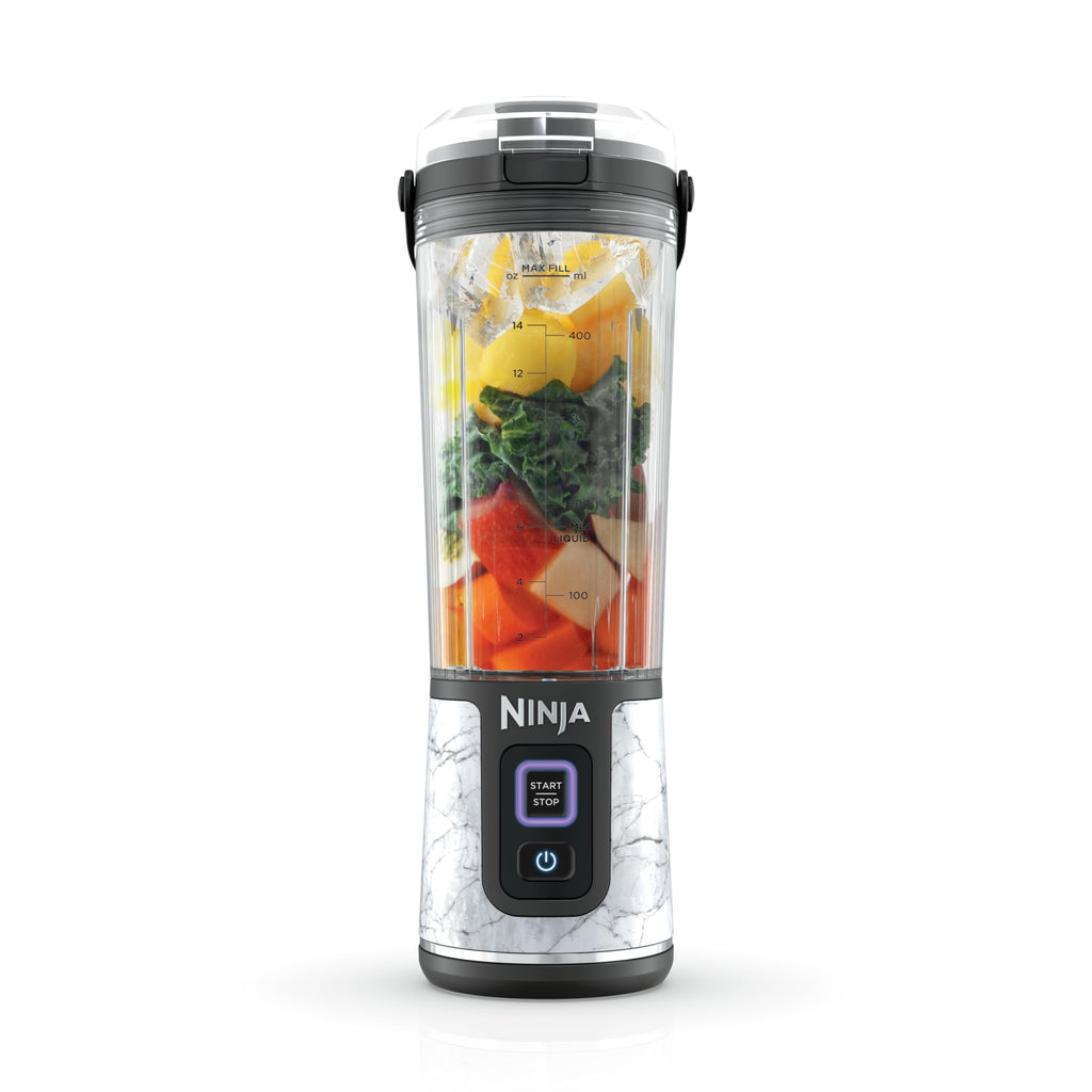 Ninja Blast Portable Blender, Cordless, 18oz. Vessel, Personal Blender For-Shakes and Smoothies, BPA Free, Leakproof-Lid and Sip Spout, USB-C Rechargeable, Dishwasher Safe Parts, Tinted Aqua, BC151AQ