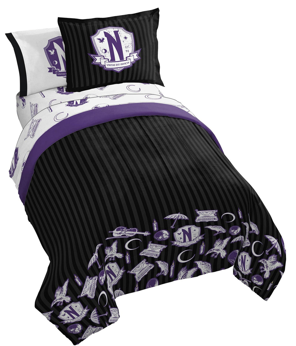 Jay Franco Disney Lilo & Stitch Paradise Dream 5 Piece Twin Bed Set - Includes Reversible Comforter & Sheet Set Bedding - Super Soft Fade Resistant Microfiber (Official Disney Product)