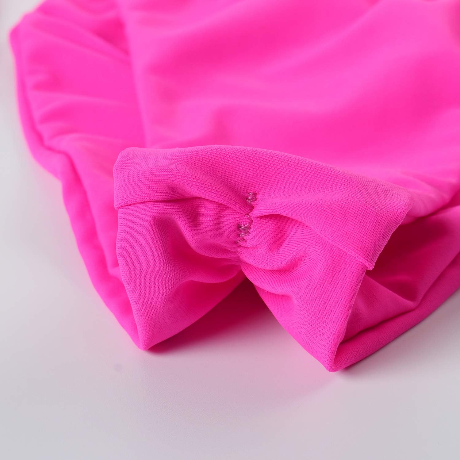 MOSHENGQI Women Sexy Brazilian Bikini 2 Piece Spaghetti Strap Top Thong Swimsuit Bathing Suit(M,0Hot Pink-Rose)