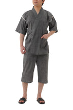 Japan Cool Jinbei Yukata Men's Half-Sleeved Japan Cotton top and Bottom