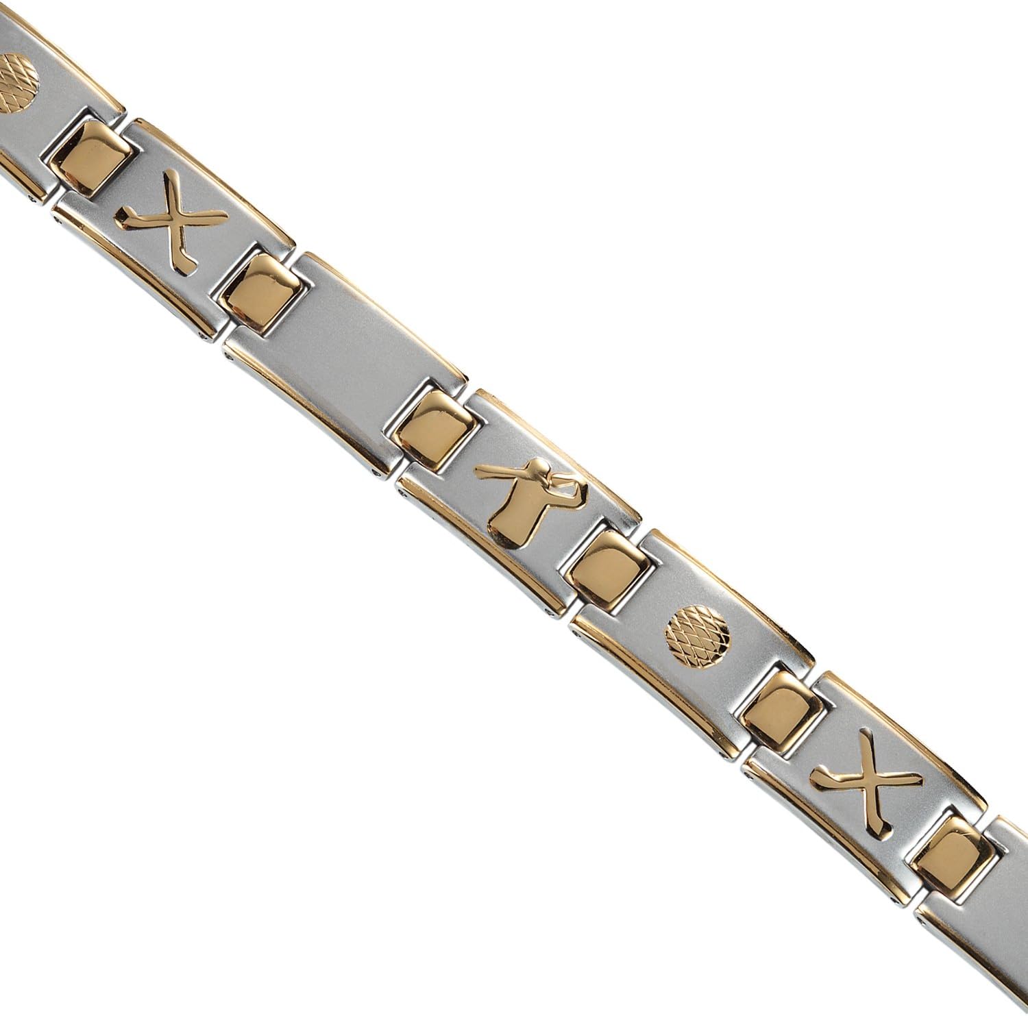 Urban Jewelry Men's Link Bangle Titanium Bracelet, Unique Design Bracelets, Matches any Attire Perfect for a Gift