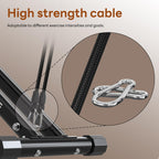 SogesPower Squat Machine for Home Gym, Squat Rowing Machine with Adjustable Resistance and Optional Full Motion, Squat Assist Trainer for Glutes & Legs Workout, Up to 330lbs, Orange