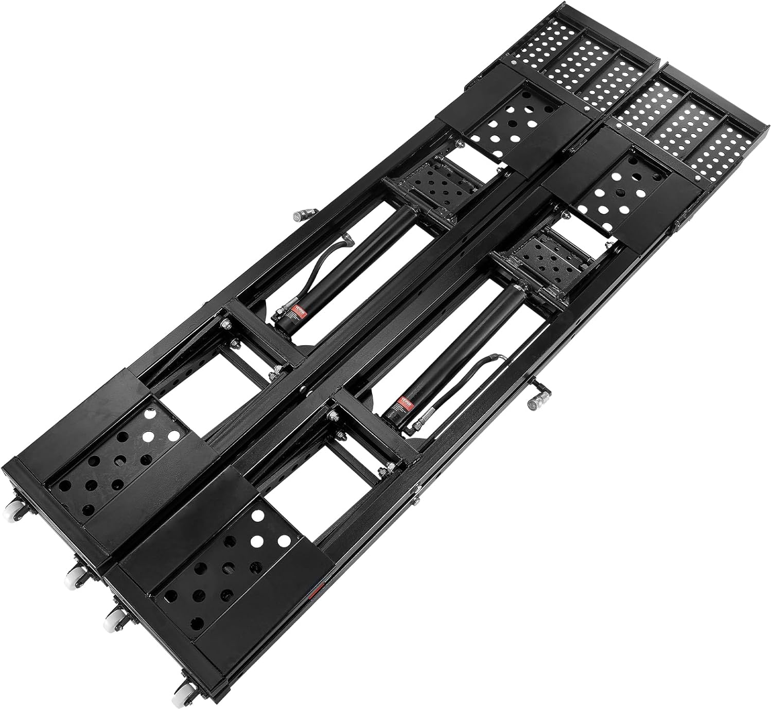 VEVOR Portable Car Lift - 7,000 LBS Capacity, 26.8" Max. Height, Heavy-Duty Carbon Steel Truck Lift with 120V Power Unit