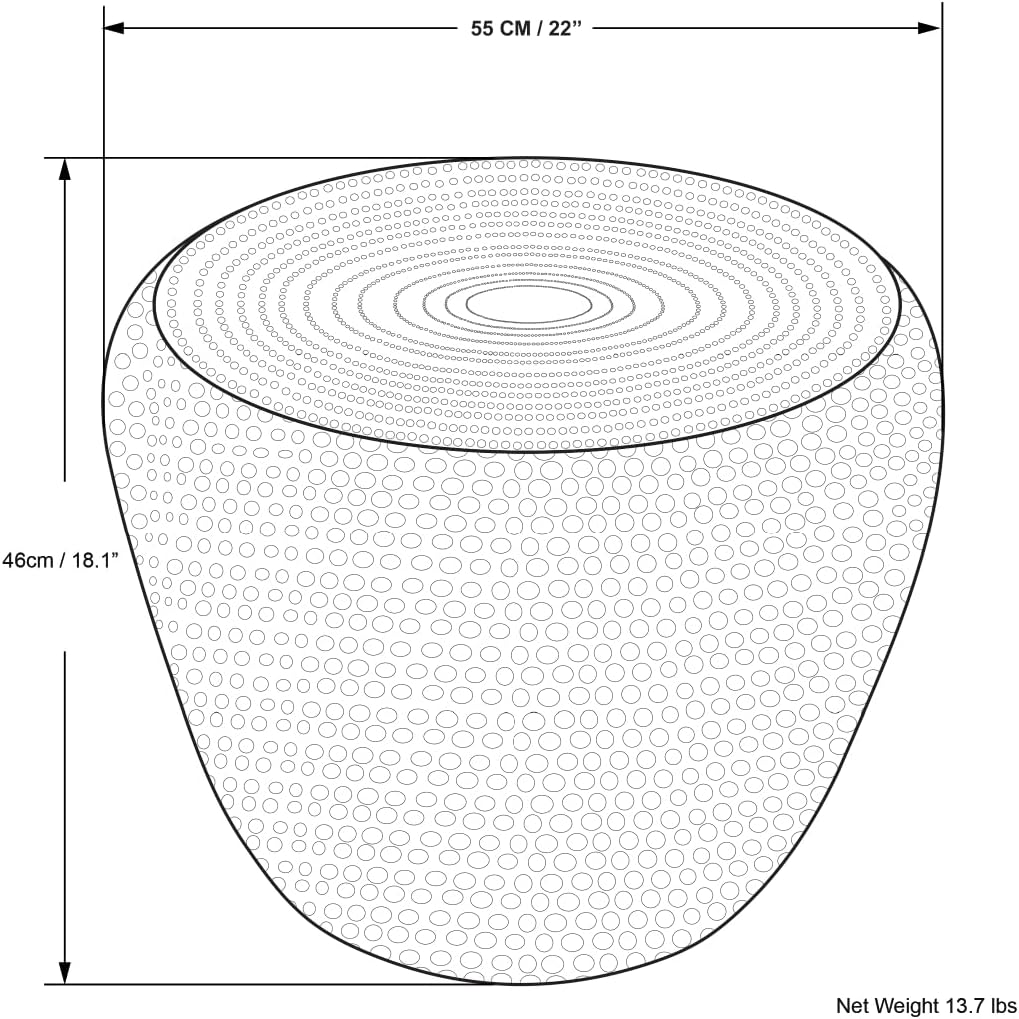 SIMPLIHOME Preston Modern Industrial 22 inch Wide Metal Metal Side Table in Antique Copper, Fully Assembled for the Living Room and Bedroom