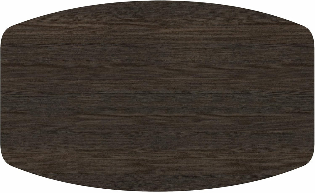 Furinno Simple Design Coffee Table, Dark Brown