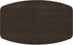 Furinno Simple Design Coffee Table, Dark Brown