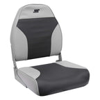 Wise Mid-Back Fishing Boat Seat with Logo