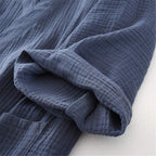 Shanghai Story Japanese Style Two-Piece Suit Cotton Bathrobe Pajamas Kimono Bathrobes Sleepwear for Couple