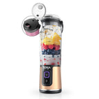 Ninja Blast Portable Blender, Cordless, 18oz. Vessel, Personal Blender For-Shakes and Smoothies, BPA Free, Leakproof-Lid and Sip Spout, USB-C Rechargeable, Dishwasher Safe Parts, Tinted Aqua, BC151AQ