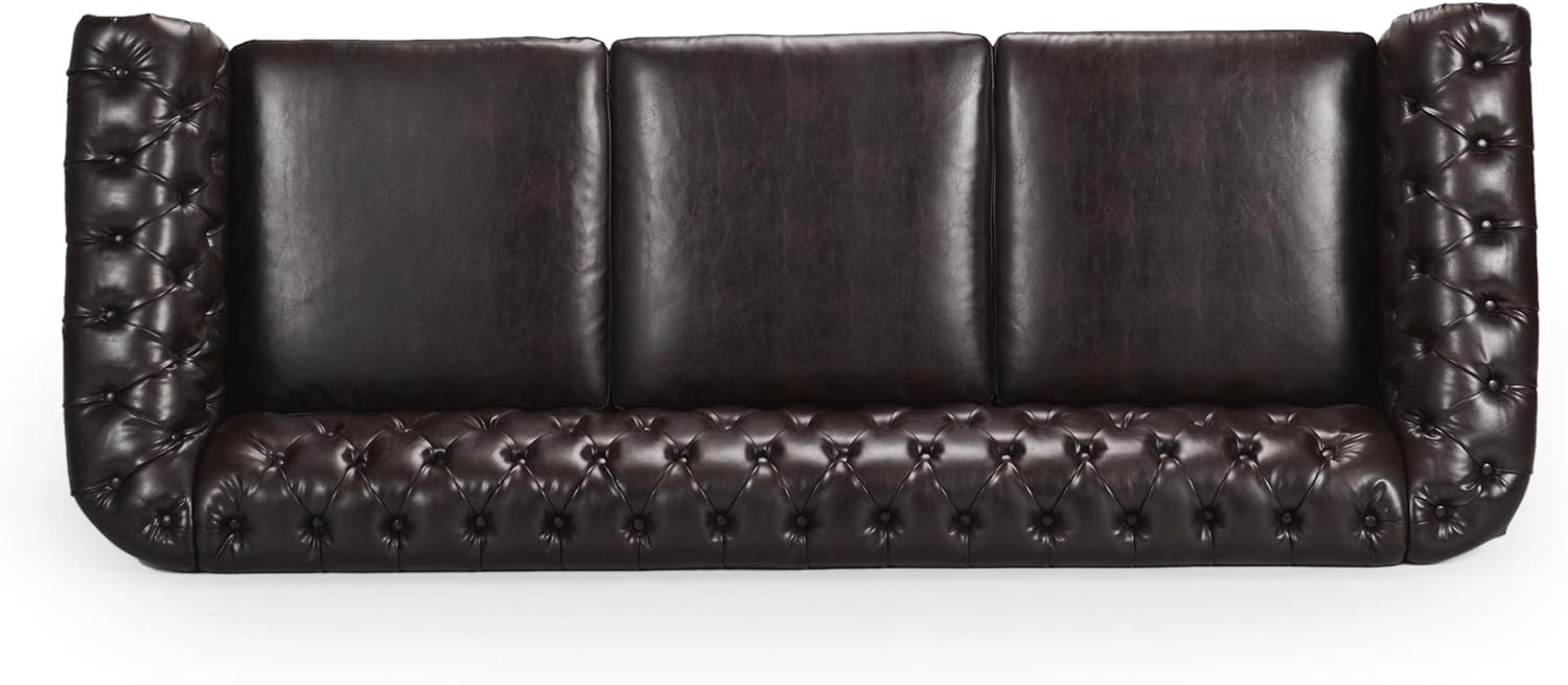 Christopher Knight Home Norma Sofas, Brown, Dark Brown