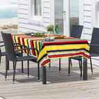 Charlbytion Decorative Stripe houehold dust Cover Lightweight Soft Cozy for Bed or Sofa Farmhouse Outdoor Throw Blankets, Mexican Serape Tablecloth. (14''x85'', Purple)