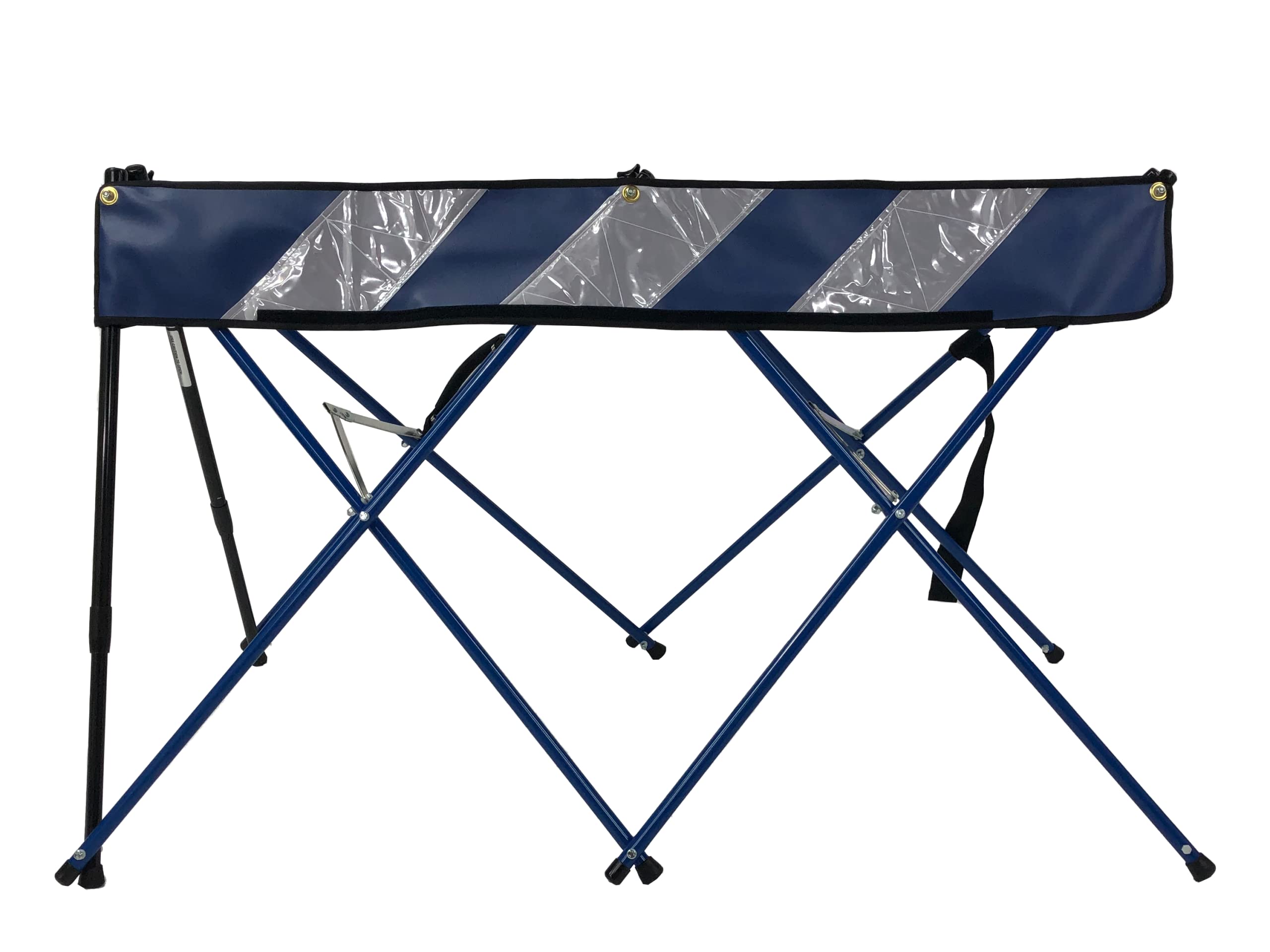 Flex-Safe Safety Barriers, Portable Expandable Barricade 5 ft Traffic Barricade Parking Barrier Folding Security Gate Scissor Gate Traffic Cones Alternative High Vis Yellow