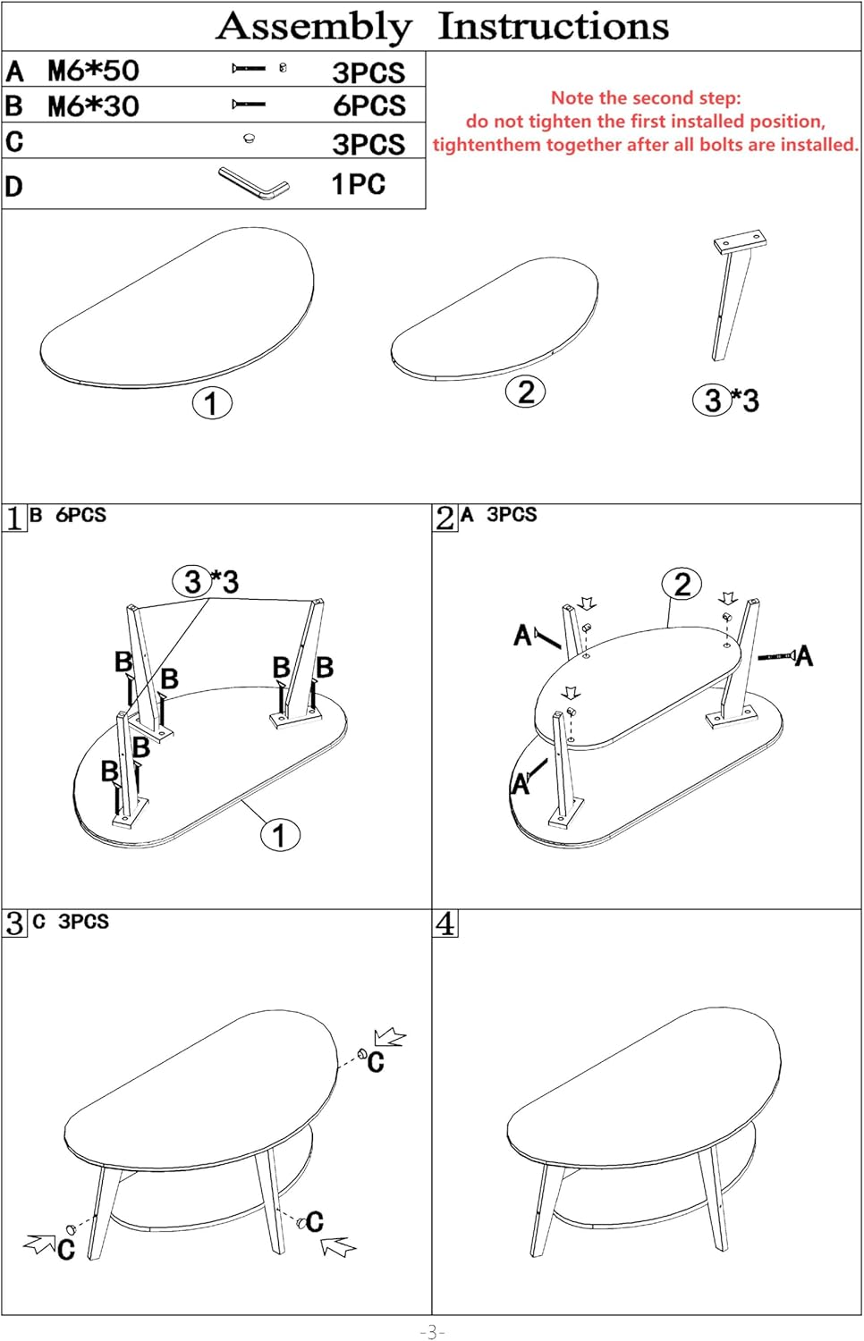 Mid Century Modern Coffee Table for Living Room, FSC Certifiled, 100% Solid Wood 2 Tier Oval Coffee Table, Wooden Center Table for Home Office, 40.2'' x 22'' Easy Assemble (Natural)