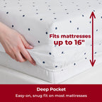 Mellanni Queen Sheets Set - 4 PC Iconic Collection Bedding Sheets & Pillowcases - Hotel Luxury, Extra Soft, Cooling Bed Sheets - for Women, Men, Kids & Teens (Queen, White)