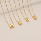 Bubble-Anfangsbuchstaben-Halsketten für Frauen, vergoldete zarte Bubble-Buchstaben-Halskette, niedliche Bubble-Anfangsbuchstaben-Halsketten, goldener Anhänger Namenskette, personalisierte goldene Ballon-Buchstaben-Halsketten für Damenschmuck