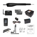 Mighty Mule MM572W HD Dual Arm Gate Openers 12 V Wireless AC/Battery Powered Automatic Gate Opener