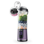 Ninja Blast Portable Blender, Cordless, 18oz. Vessel, Personal Blender For-Shakes and Smoothies, BPA Free, Leakproof-Lid and Sip Spout, USB-C Rechargeable, Dishwasher Safe Parts, Tinted Aqua, BC151AQ